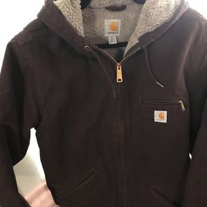 Ladies Carhartt Burgundy winter coat